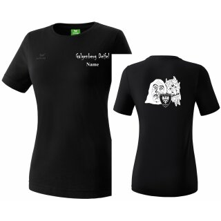 Teamsport T-Shirt schwarz