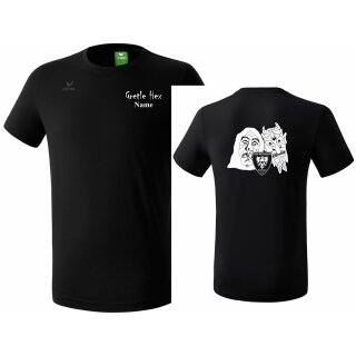 Teamsport T-Shirt schwarz